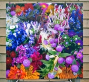 canvas print of flowers