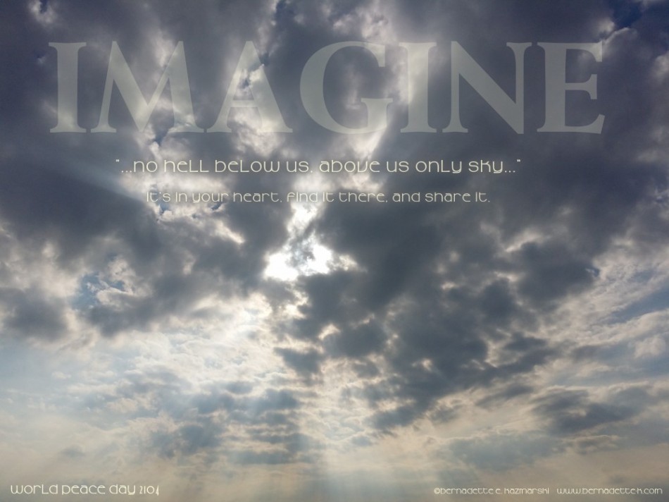"Imagine". World Peace Day 2014