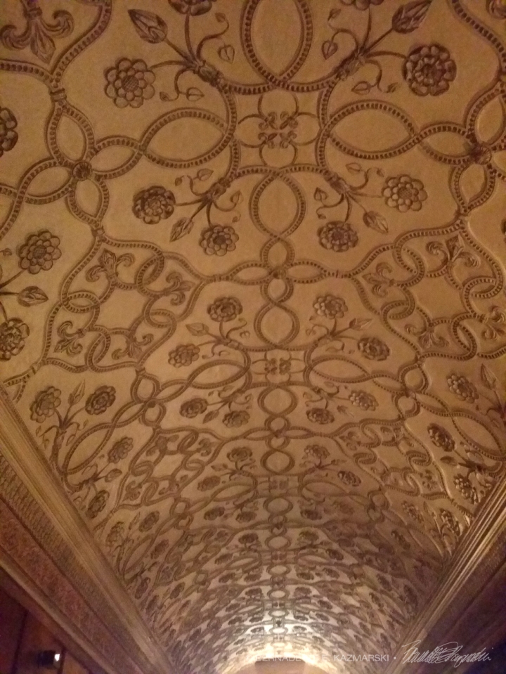 decorative vaulted ceiling